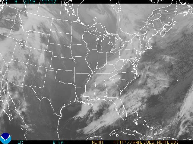 Eastern US Sector IR Image