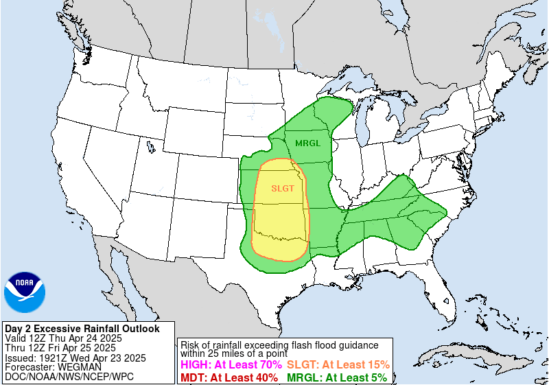 Day 2 Excessive Rainfall Outlook